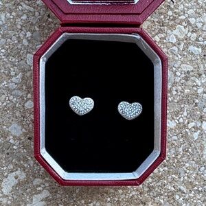 Brighton Illumina Celeste Heart Post Earrings